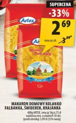 Arhelan Makaron domowy kolanko, falbanka, świderek, krajanka Artex oferta