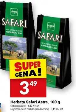 Twój Market Herbata Safari Astra, 100 g oferta