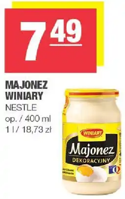 Spar Majonez Winiary NESTLE oferta