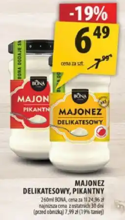 Arhelan Majonez delikatesowy, pikantny Bona oferta