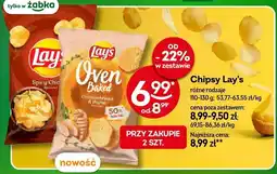 Żabka Chipsy Lay's różne rodzaje 110-130g oferta