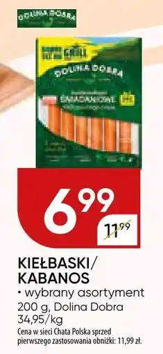 Chata Polska Kiełbaski/kabanos Dolina Dobra oferta