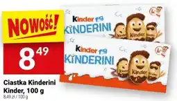 Twój Market Ciastka Kinderini Kinder, 100 g oferta