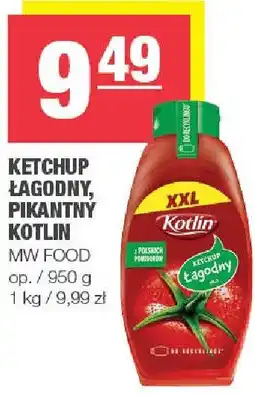 Spar Ketchup łagodny, pikantny Kotlin MW FOOD oferta