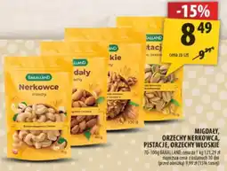Arhelan Migdały, orzechy nerkowca, pistacje, orzechy włoskie Bakalland oferta
