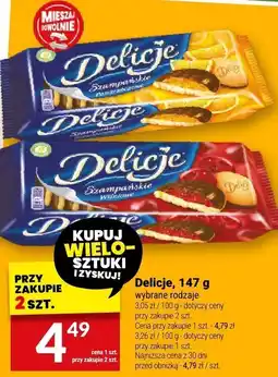 Twój Market Ciastka Delicje, 147 g oferta