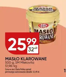 Chata Polska Masło klarowane SM Mlekovita oferta