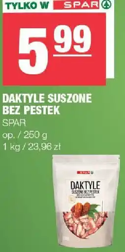 Spar Daktyle suszone bez pestek SPAR oferta