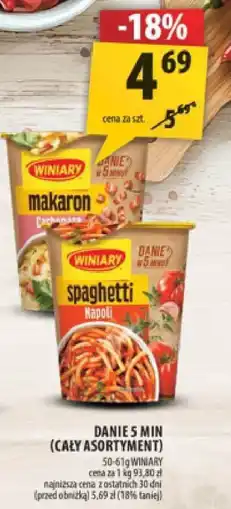 Arhelan Danie 5 min Winiary (cały asortyment) oferta