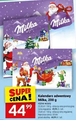 Twój Market Kalendarz adwentowy Milka oferta