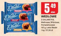 Chorten Wedlowe z galaretką malinowe, wiśniowe, pomarańczowe Lotte Wedel oferta