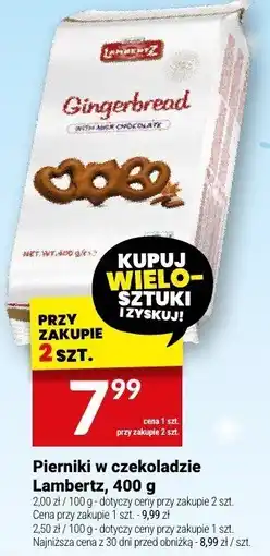 Twój Market Pierniki w czekoladzie Lambertz, 400 g oferta