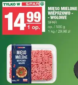 Spar Mięso mielone wieprzowo - wołowe SPAR oferta