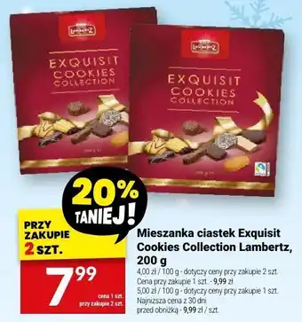Twój Market Mieszanka ciastek Exquisit Cookies Collection Lambertz, 200 g oferta