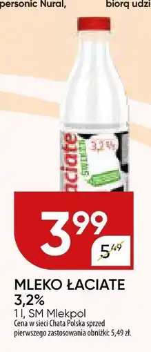 Chata Polska Mleko łaciate 3,2% SM Mlekpol oferta