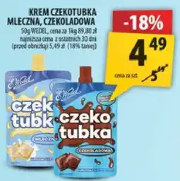 Arhelan Krem czekoturka mleczna, czekoladowa Wedel oferta
