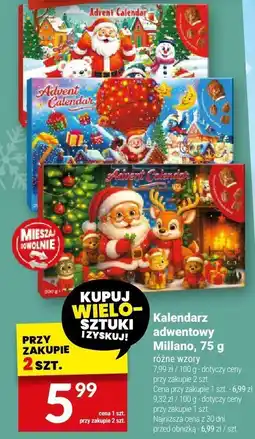 Twój Market Kalendarz adwentowy Milano, 75 g oferta