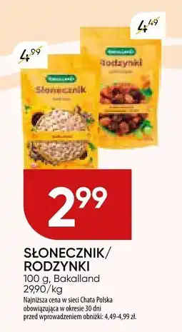 Chata Polska Słonecznik/rodzynki Bakalland oferta