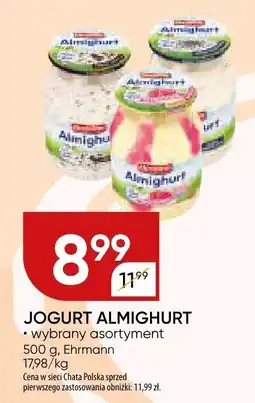 Chata Polska Jogurt almighurt Ehrmann oferta