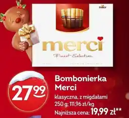 Żabka Bombonierka Merci klasyczna, z migdałami oferta