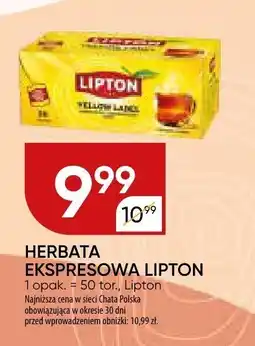 Chata Polska Herbata ekspresowa lipton oferta