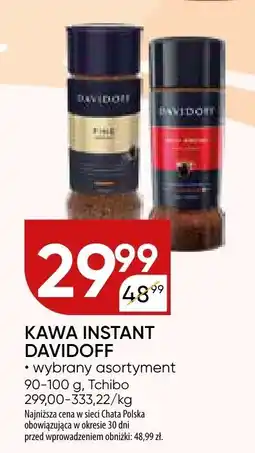 Chata Polska Kawa instant davidoff Tchibo oferta