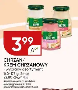 Chata Polska Chrzan/Krem chrzanowy Chata Polska oferta