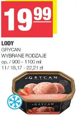 Spar Lody GRYCAN, wybrane rodzaje oferta