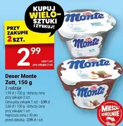 Twój Market Deser Monte Zott, 150 g oferta