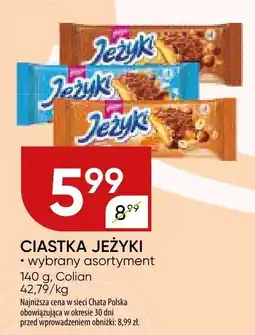 Chata Polska Ciastka Jeżyki oferta