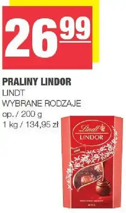 Spar Praliny Lindor LINDT, wybrane rodzaje oferta