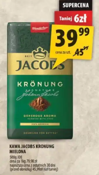 Kawa JACOBS KRONUNG MIELONA 500g
