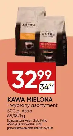 Chata Polska Kawa mielona Astra oferta