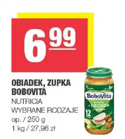 Spar Obiadek, zupka Bobovita NUTRICIA, wybrane rodzaje oferta