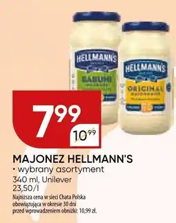 Chata Polska Majonez Hellmann's oferta