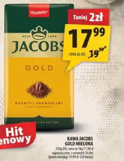 Arhelan Kawa JACOBS GOLD MIELONA 250g oferta