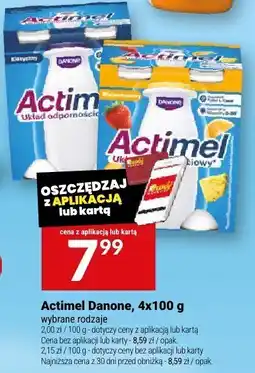 Twój Market Actimel Danone, 4x100 g oferta