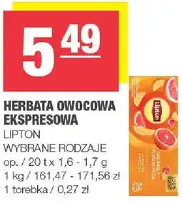 Spar Herbata owocowa ekspresowa Lipton oferta