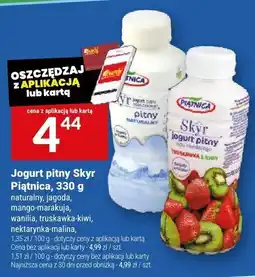 Twój Market Jogurt pitny Skyr Piątnica, 330 g oferta