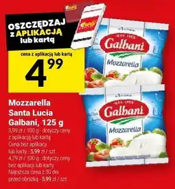 Twój Market Mozzarella Santa Lucia Galbani, 125 g oferta