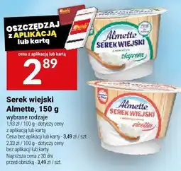 Twój Market Serek wiejski Almette, 150 g oferta