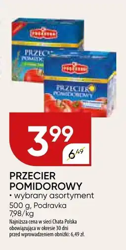Chata Polska Przecier pomidorowy Podravka oferta