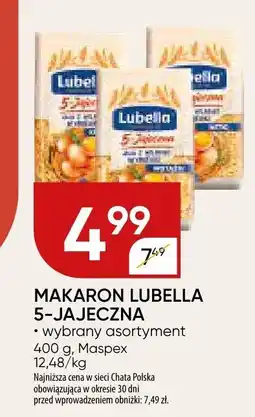 Chata Polska Makaron Lubella 5-jajeczna oferta