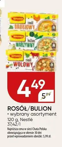 Chata Polska Rosół/bulion Nestle oferta