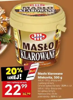 Twój Market Masło klarowane Mlekovita, 500 g oferta