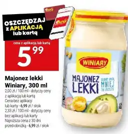 Twój Market Majonez lekki Winiary, 300 ml oferta
