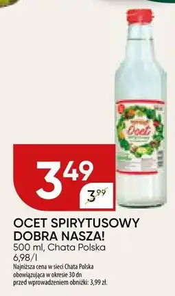 Chata Polska Ocet spirytusowy dobra nasza Chata Polska oferta