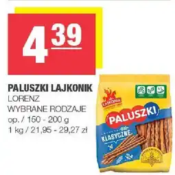 Spar Paluszki Lajkonik Lorenz oferta