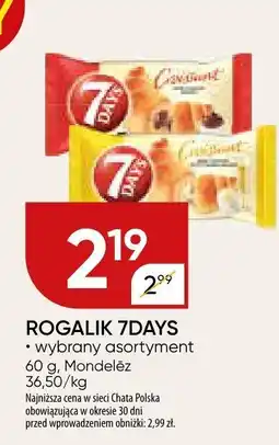 Chata Polska Rogalik 7days wybrany asortyment Mondelez oferta