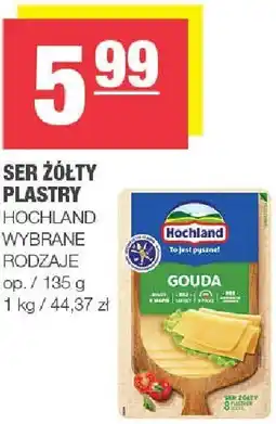 Spar Ser żółty plastry Hochland oferta